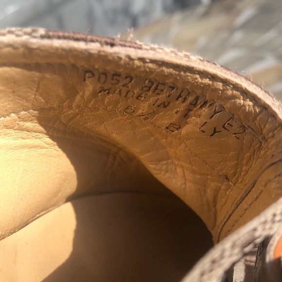 COACH Signature Brown Logo Bethany Wedge Mules 5.5 - Picture 8 of 11